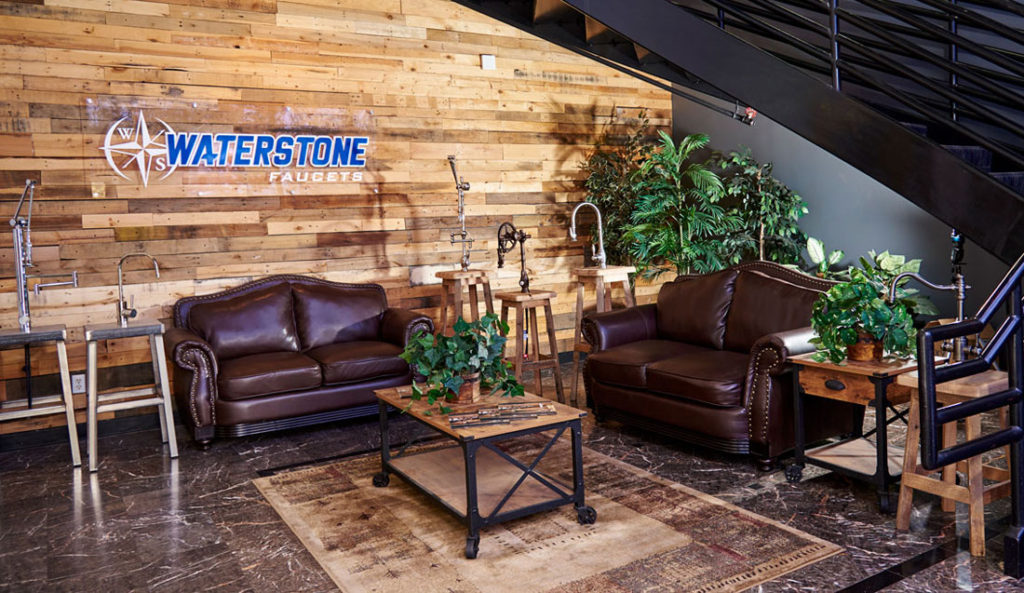 Waterstone Faucets lobby