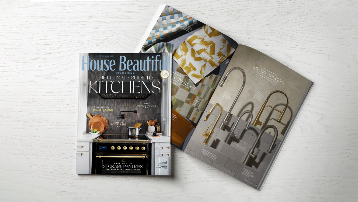 As Seen In: House Beautiful Magazine Kitchen Issue